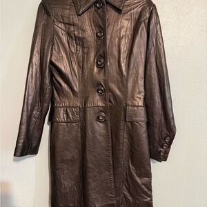 Classic Brown Leather Jacket